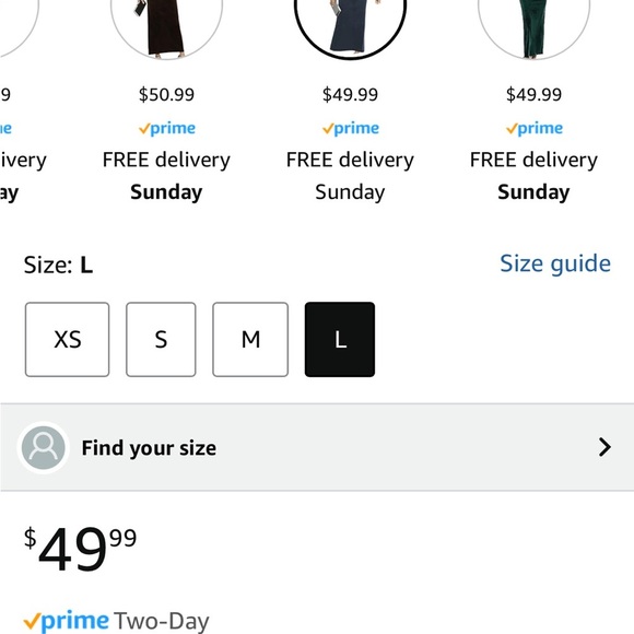 Elegant Sleeveless Blue Dress - Picture 5 of 6